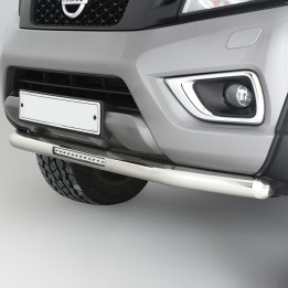 Bullbar Off-Road, Trux Spoiler Bar cu Lumini LED, Nissan Navara Cabină Dublă / Cabină Extra 2016 - 2021 - EDK.ro