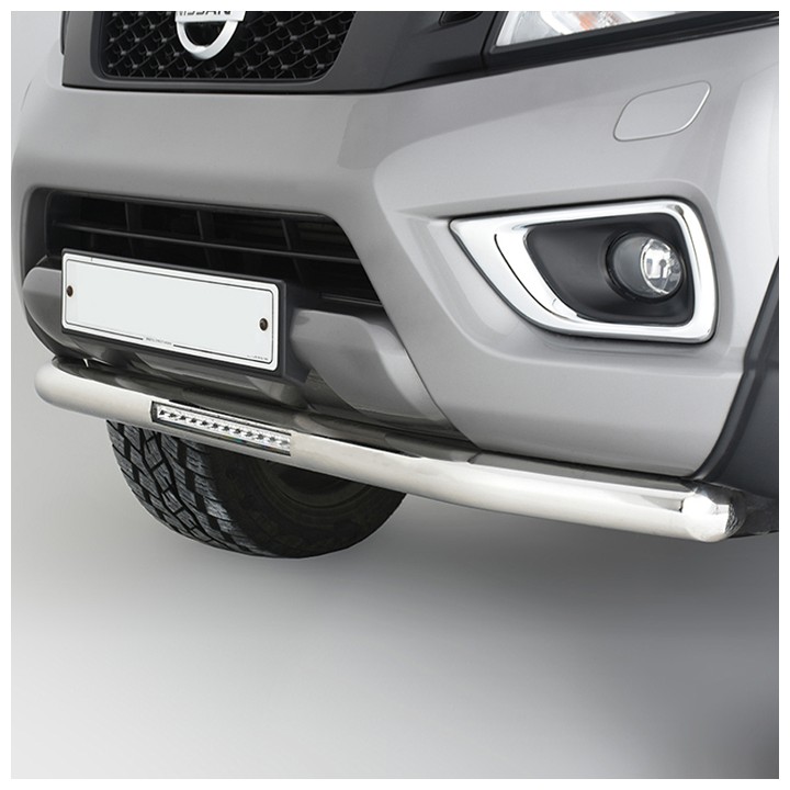 Bullbar Off-Road, Trux Spoiler Bar cu Lumini LED, Nissan Navara Cabină Dublă / Cabină Extra 2016 - 2021 - EDK.ro