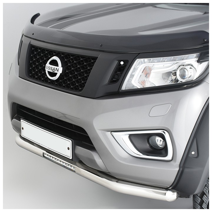 Bullbar Off-Road, Trux Spoiler Bar cu Lumini LED, Nissan Navara Cabină Dublă / Cabină Extra 2016 - 2021 - EDK.ro