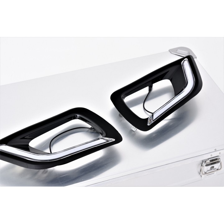 Lumini de Zi, Predator LED, Nissan Navara Cabină Dublă / Cabină Extra 2016 - 2021 - EDK.ro