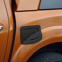 Fuel Cap Cover, Trux Cover, Color Black, Nissan Navara Double Cab / Extra Cab 2016 - 2021 - EDK.ro