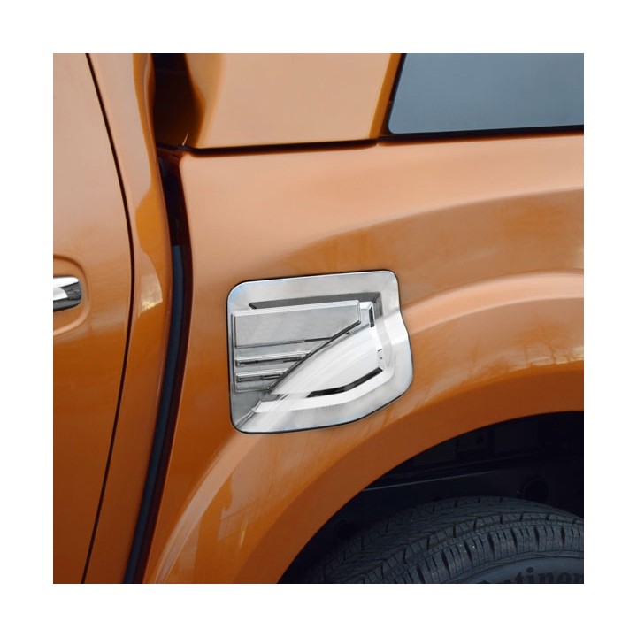 Fuel Cap Cover, Trux Cover, Color Chrome, Nissan Navara Double Cab / Extra Cab 2016 - 2021 - EDK.ro