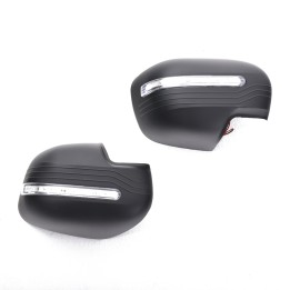Capace Oglinzi, Trux Visia cu LED Indicators, Culoare Negru Mat, Nissan Navara Cabină Dublă / Cabină Extra 2016 - 2021 - EDK.ro