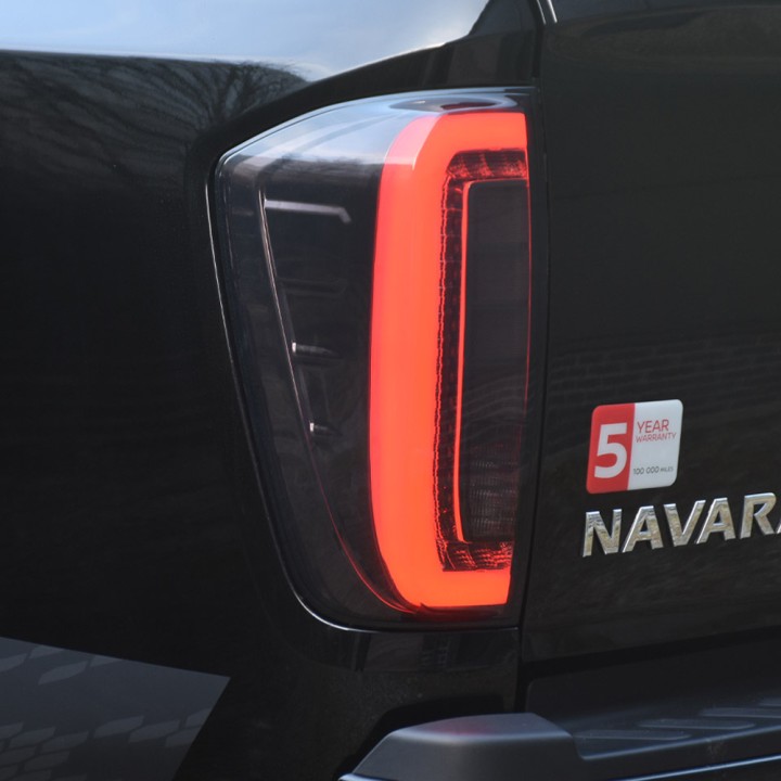 LED Tail Lights, Predator LHD, Nissan Navara Double Cab / Extra Cab 2016 - 2021 - EDK.ro