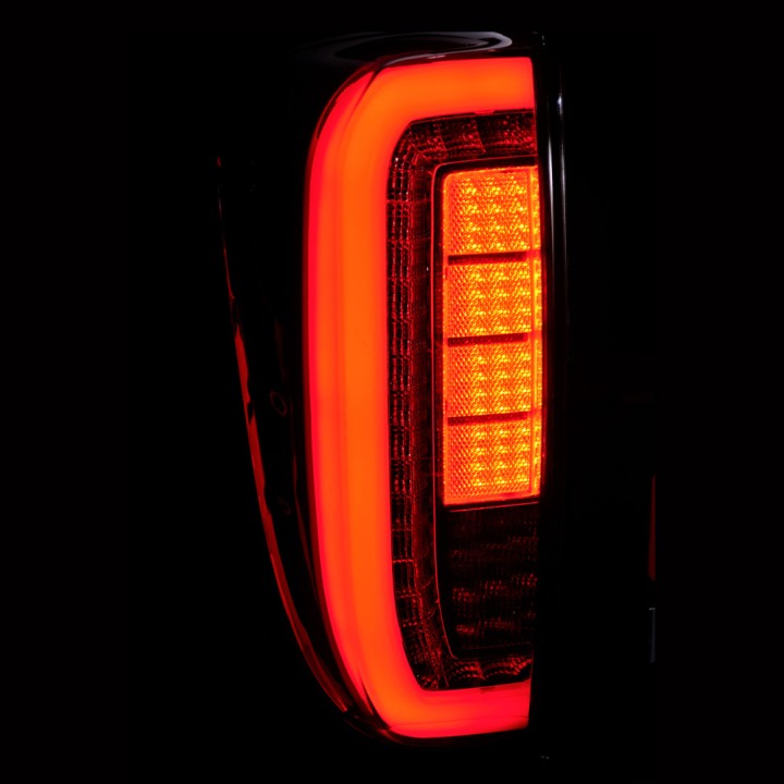 LED Tail Lights, Predator LHD, Nissan Navara Double Cab / Extra Cab 2016 - 2021 - EDK.ro