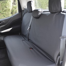 Huse Scaune, Trux Personalizate Impermeabile Spate, Nissan Navara Cabină Dublă / Cabină Extra 2016 - 2021 - EDK.ro