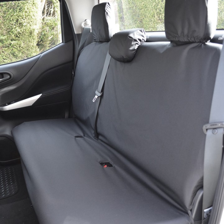 Seat Covers, Trux Tailored Waterproof Rear, Nissan Navara Double Cab / Extra Cab 2016 - 2021 - EDK.ro