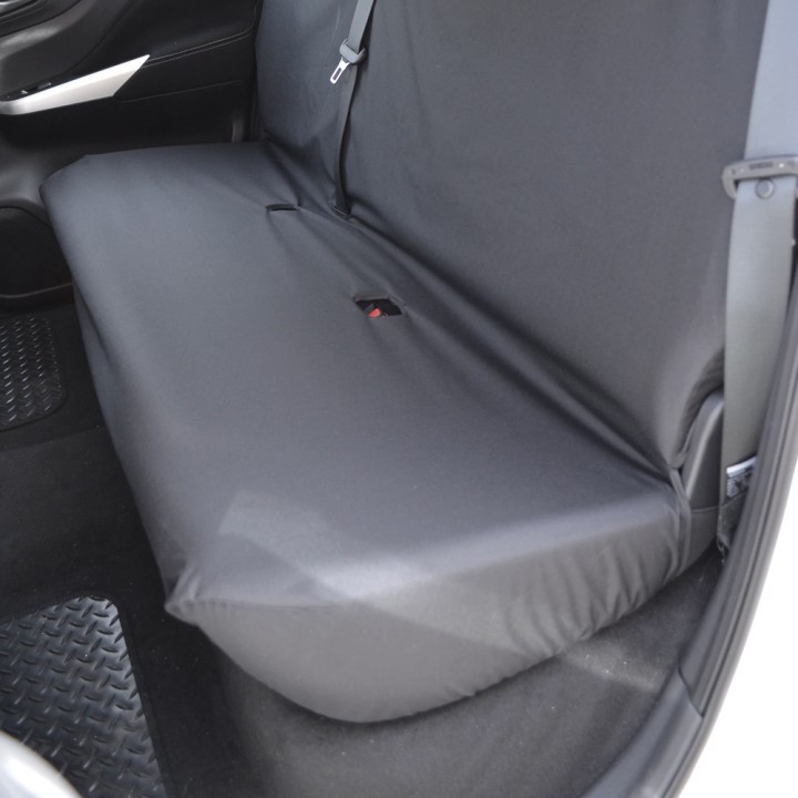 Seat Covers, Trux Tailored Waterproof Rear, Nissan Navara Double Cab / Extra Cab 2016 - 2021 - EDK.ro