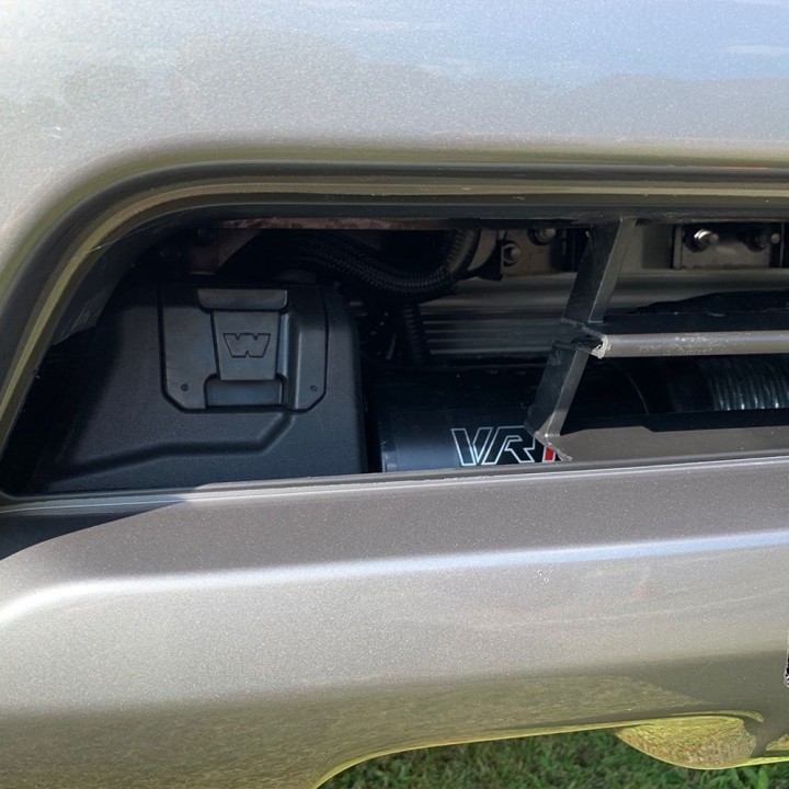 Placă de Montare Troliu, Trux Bară Față, Nissan Navara Cabină Dublă / Cabină Extra 2016 - 2021 - EDK.ro