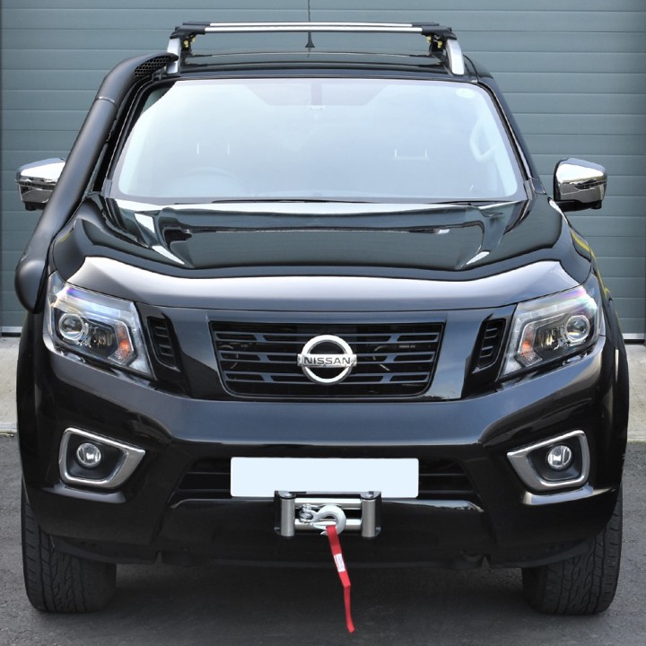 Winch Mounting Plate, Trux Front Bumper, Nissan Navara Double Cab / Extra Cab 2016 - 2021 - EDK.ro