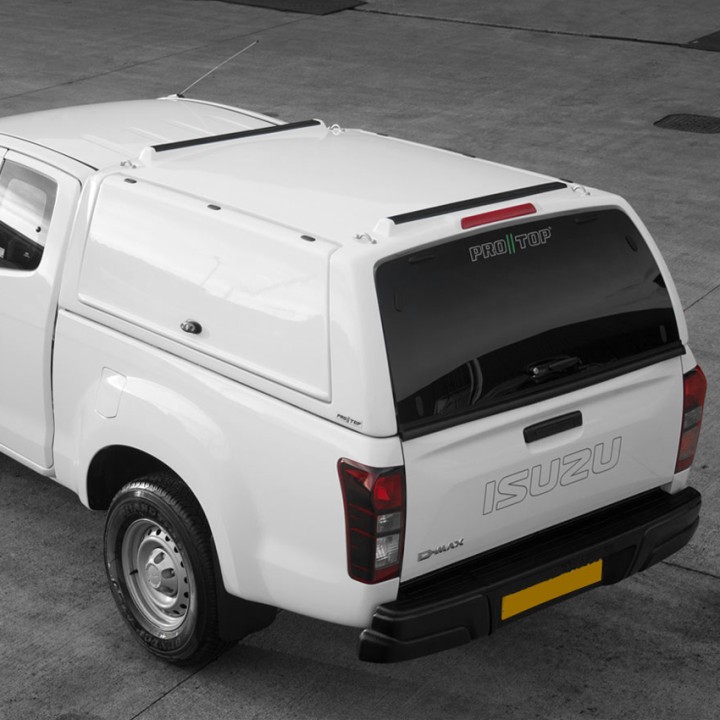 Hardtop Bed Cover, ProTop Gullwing, Nissan Navara Extra Cab 2016 - 2021 - EDK.ro
