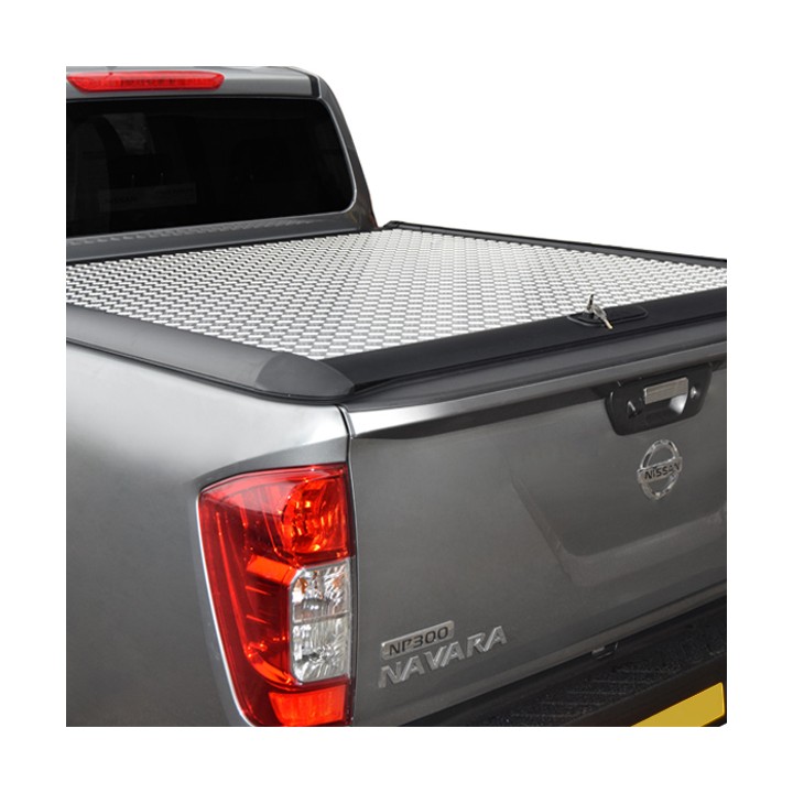 Lid Tonneau Bed Cover, Mountain Top Chequer, Nissan Navara Extra Cab 2016 - 2021 - EDK.ro