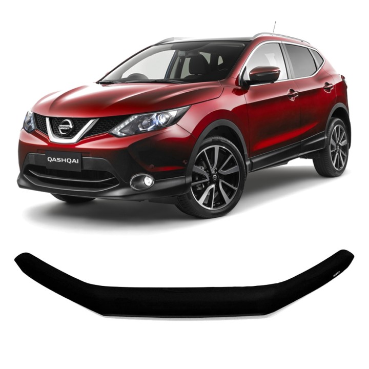 Deflector Capotă, Trux, Culoare Fumuriu Închis, Nissan Qashqai 2017 - 2020 - EDK.ro