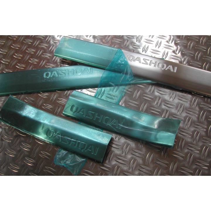 Protecții Praguri, Trux Oțel, Culoare Inox, Nissan Qashqai 2007 - 2010 - EDK.ro
