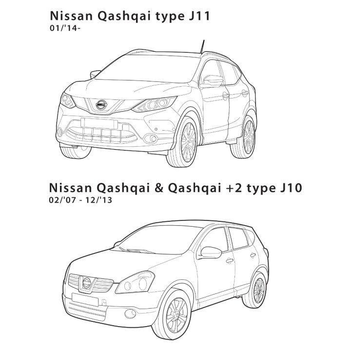 Cârlig de Remorcare Detașabil Tip Swan Neck, Trux, Nissan Qashqai 2007 - 2018 - EDK.ro
