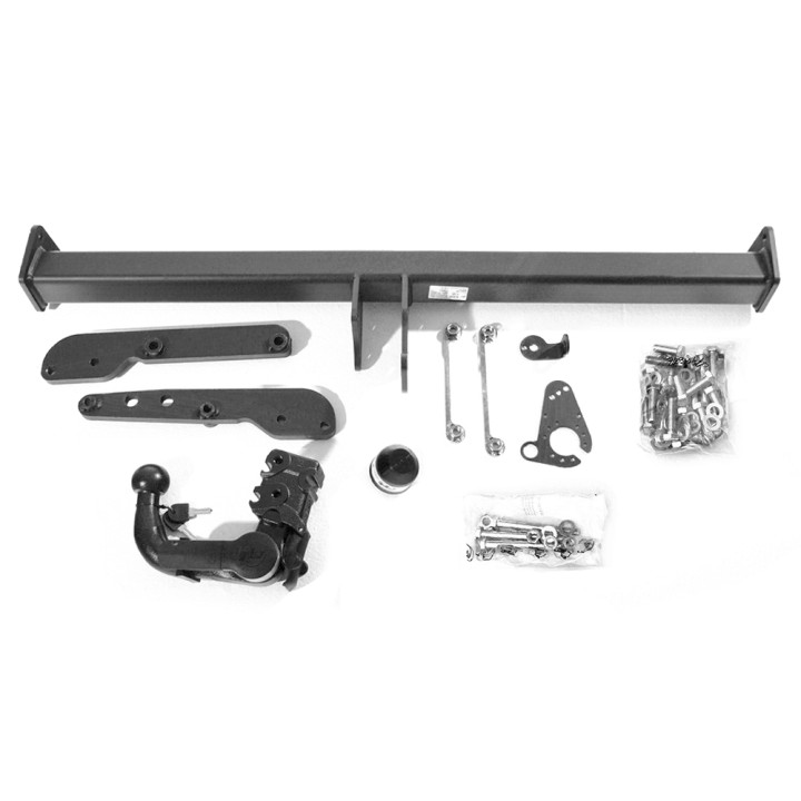 Detachable Swan Neck Towbar, Trux, Nissan Qashqai 2019 - Present - EDK.ro