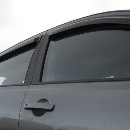 Set 4 Paravânturi, Trux, Culoare Fumuriu, Nissan Qashqai 2007 - 2013 - EDK.ro