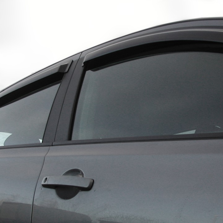 Wind Deflectors Set of 4, Trux, Color Tinted, Nissan Qashqai 2007 - 2013 - EDK.ro