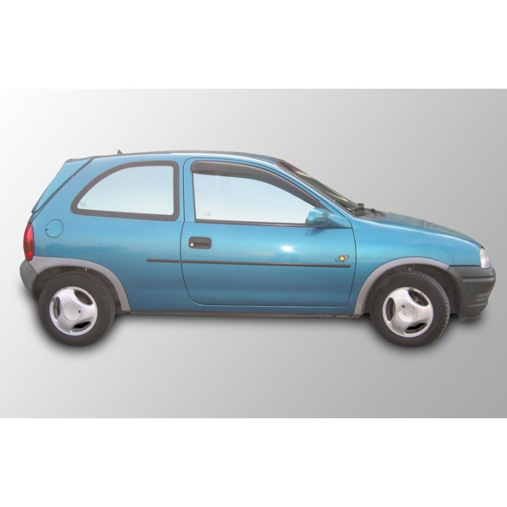 Paravânturi, Trux B 3Dr Pereche de, Culoare Fumuriu Închis, Opel Corsa 1993 - 2000 - EDK.ro