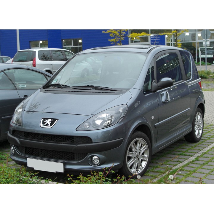 Front Wind Deflectors Pair, Trux 3Dr, Peugeot 1007 2005 - 2009 - EDK.ro