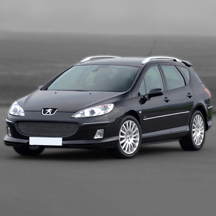 Set 4 Paravânturi, Trux SW, Culoare Fumuriu Închis, Peugeot 407 2004 - 2011 - EDK.ro