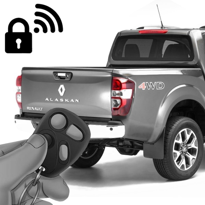 Set Încuietori, Eagle Hayon Power Central Locking Kit, Renault Alaskan Cabină Dublă 2018 - 2020 - EDK.ro