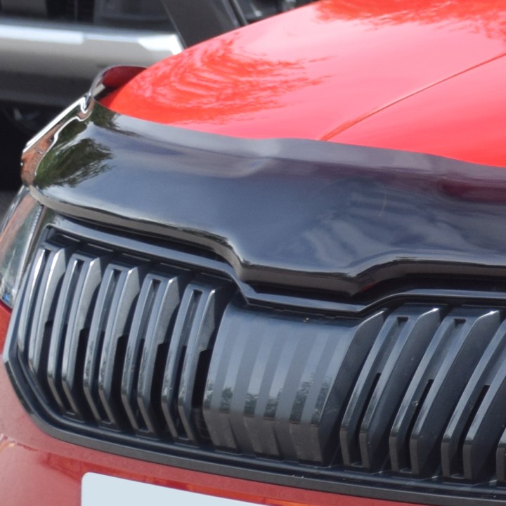 Bonnet Protector, Trux, Color Dark Smoke, Škoda Karoq 2017 - Present - EDK.ro