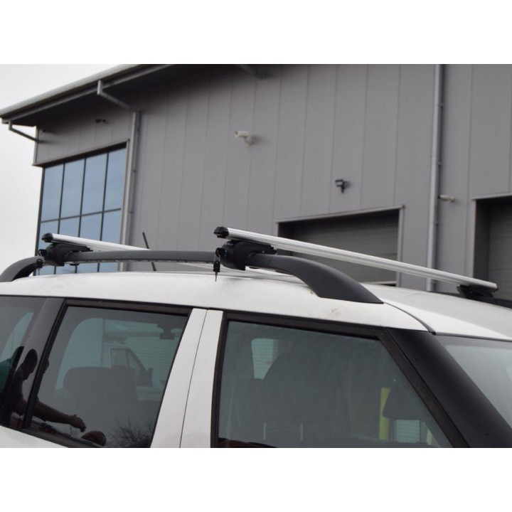 Roof Cross Bars, Trux Roof Rails, Color Silver, Škoda Yeti 2009 - 2017 - EDK.ro
