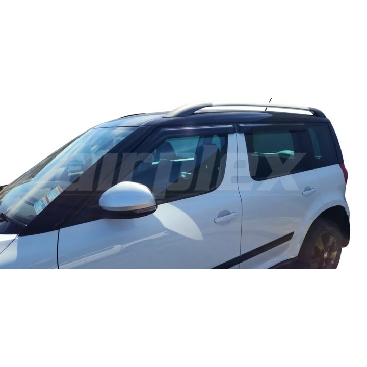 Set 4 Paravânturi, Trux 5dr, Culoare Fumuriu, Škoda Yeti 2009 - 2017 - EDK.ro