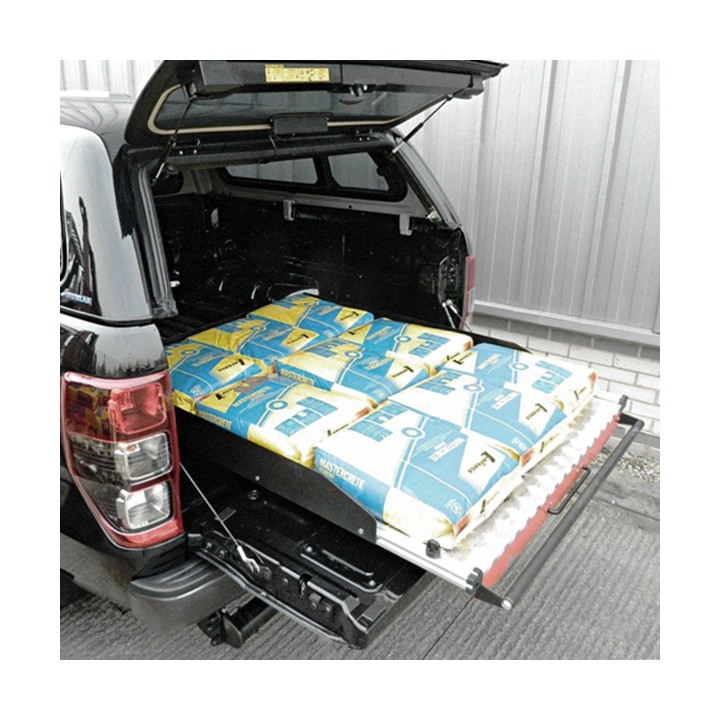 Sliding Bed Tray, ProTop Chequer Plate, SsangYong Korando Sports Double Cab 2012 - 2018 - EDK.ro