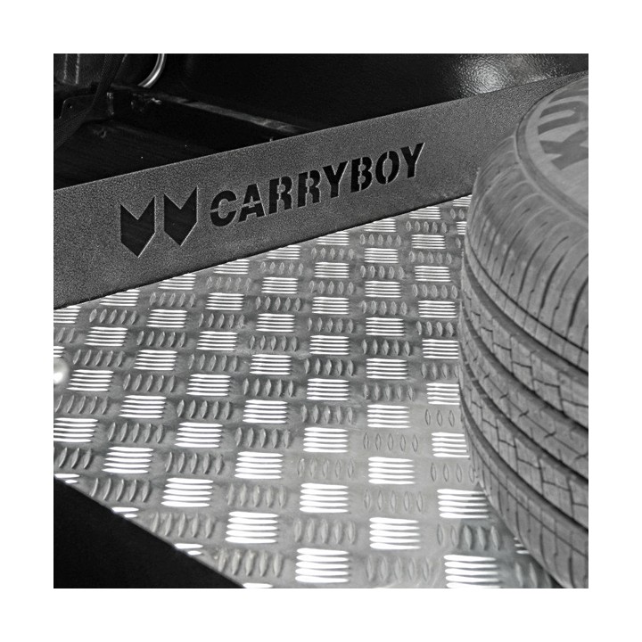 Sliding Bed Tray, ProTop Chequer Plate, SsangYong Korando Sports Double Cab 2012 - 2018 - EDK.ro