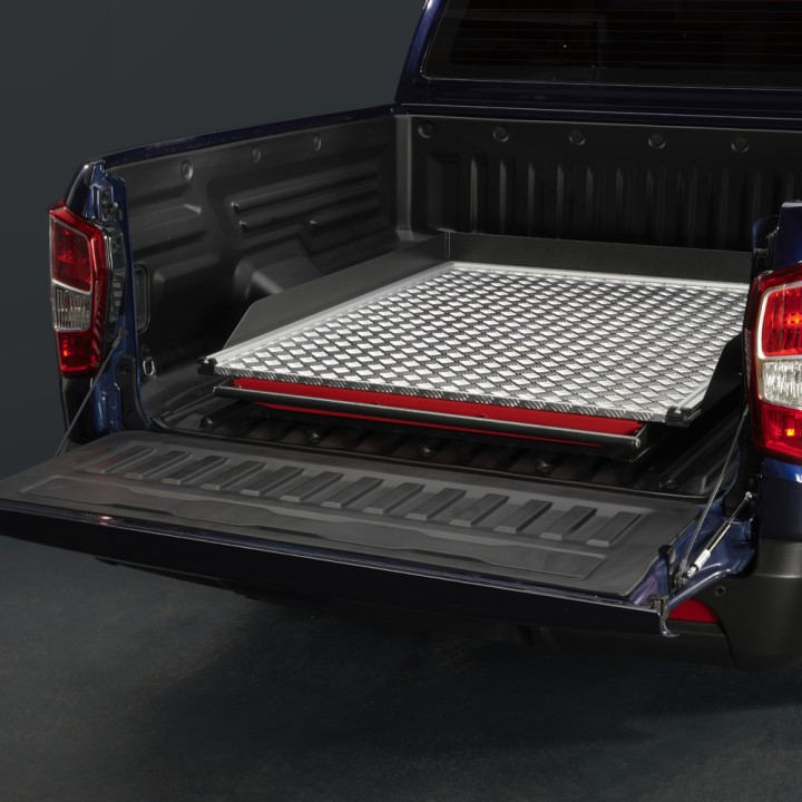 Sliding Bed Tray, ProTop Standard - Alloy, SsangYong Musso Double Cab 2016 - Present - EDK.ro