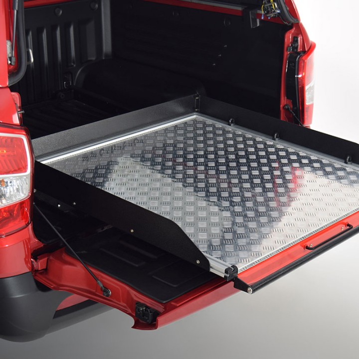 Sliding Bed Tray, ProTop Standard - Alloy, SsangYong Musso Double Cab 2016 - Present - EDK.ro