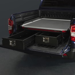 Sliding Tray, ProTop Twin Drawer System, SsangYong Musso Double Cab 2018 - Present - EDK.ro