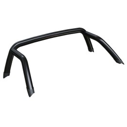 Stainless Steel Rollbar, Mountain Top, Black Color, SsangYong Musso Double Cab 2018 - 2026 - EDK.ro