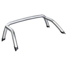 Rollbar Inox, Mountain Top, Culoare Argintiu, SsangYong Musso Cabină Dublă 2018 - 2026 - EDK.ro