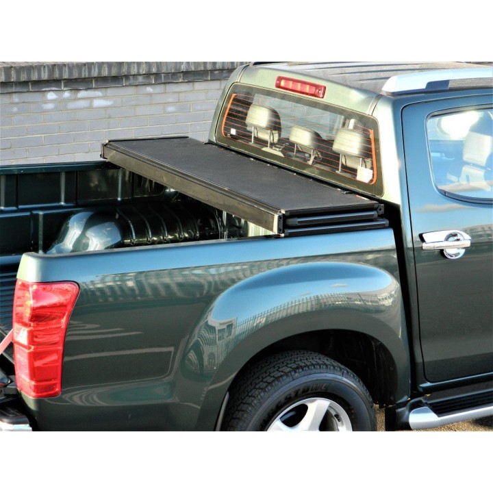 Lid Tonneau Bed Cover, Trux Tri-Fold, SsangYong Musso Double Cab 2018 - 2026 - EDK.ro