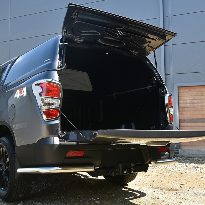 Hardtop Bed Cover, Carryboy Commercial, SsangYong Musso Double Cab 2018 - 2021 - EDK.ro