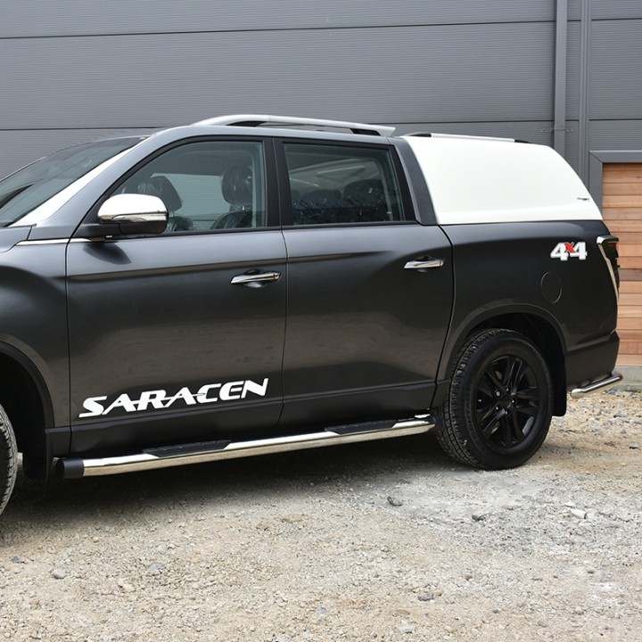 Hardtop Bed Cover, Carryboy Commercial, SsangYong Musso Double Cab 2018 - 2021 - EDK.ro