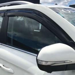 Wind Deflectors Set of 4, Trux, Color Tinted, SsangYong Musso Double Cab 2018 - Present - EDK.ro