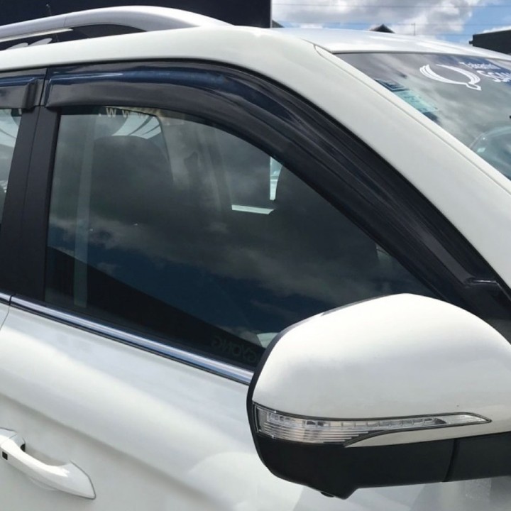 Set 4 Paravânturi, Trux, Culoare Fumuriu, SsangYong Musso Cabină Dublă 2018 - Prezent - EDK.ro