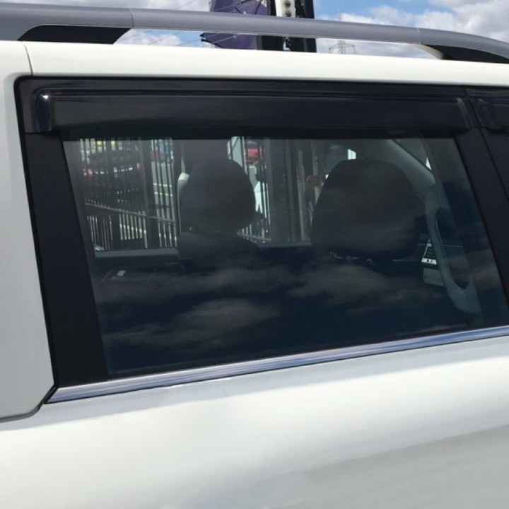 Wind Deflectors Set of 4, Trux, Color Tinted, SsangYong Musso Double Cab 2018 - Present - EDK.ro