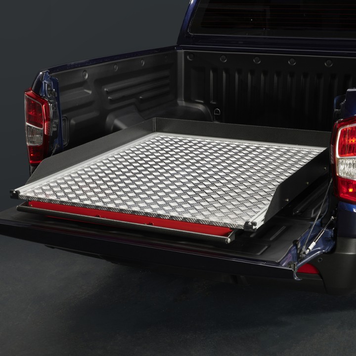 Sliding Bed Tray, ProTop Long Bed Standard - Alloy, SsangYong Musso 2020 - Present - EDK.ro