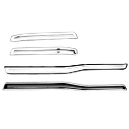 Door Sill Protectors, Trux LWB Steel, Color Stainless, Suzuki Grand Vitara 2005 - 2012 - EDK.ro