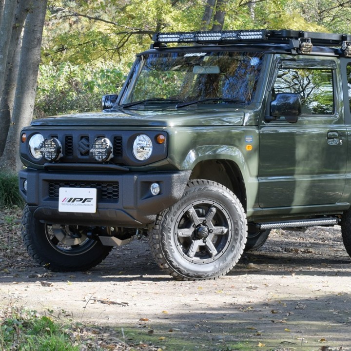 EC Approved LED Projector Integration Kit for Front Bumper, IPF, Suzuki Jimny - EDK.ro