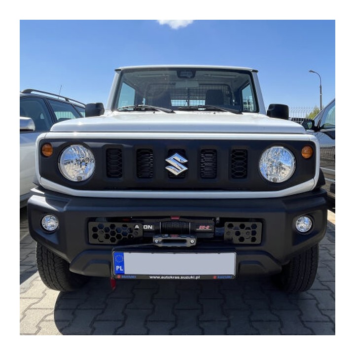 Winch Mounting Plate, Trux Front Bumper, Suzuki Jimny 2018 - Present - EDK.ro