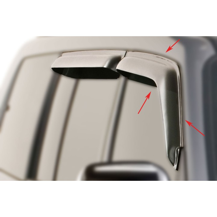 Front Wind Deflectors Pair, Trux LWB, Suzuki Vitara 1988 - 1999 - EDK.ro