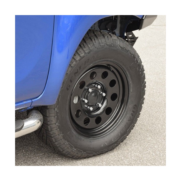 Steel Wheel, Trux Modular Steel Wheel, 17", Black - EDK.ro