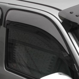 Front Wind Deflectors Pair, Trux, Color Tinted, Toyota Hilux Double Cab 1998 - 2005 - EDK.ro