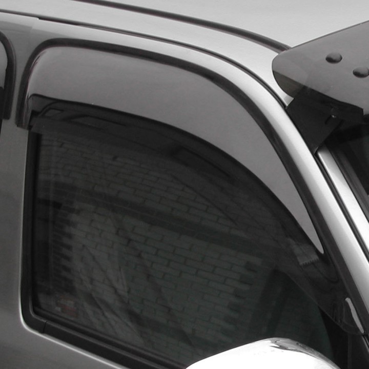 Front Wind Deflectors Pair, Trux, Color Tinted, Toyota Hilux Double Cab 1998 - 2005 - EDK.ro
